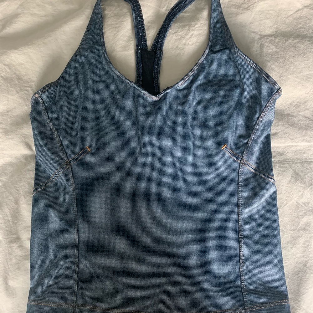 Nike Dri-Fit Blue Tank Top